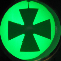 RCPD maltese cross cathode ray tube